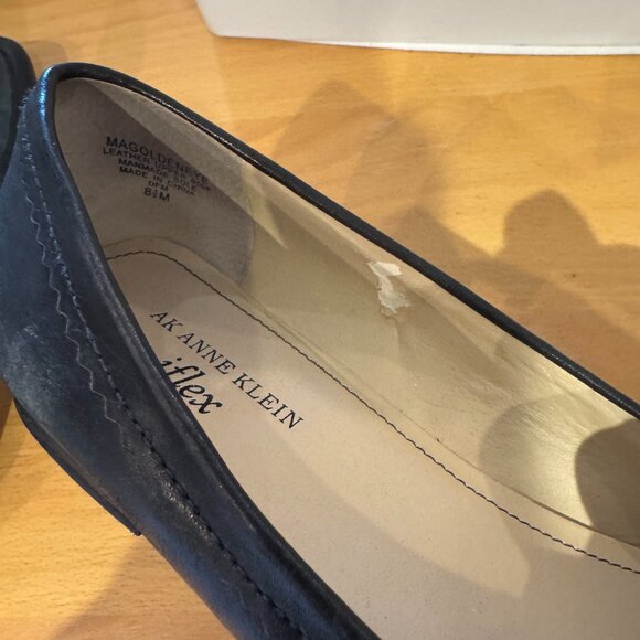AK Anne Klein iFlex Leather Loafer - 8.5 - Picture 2 of 7